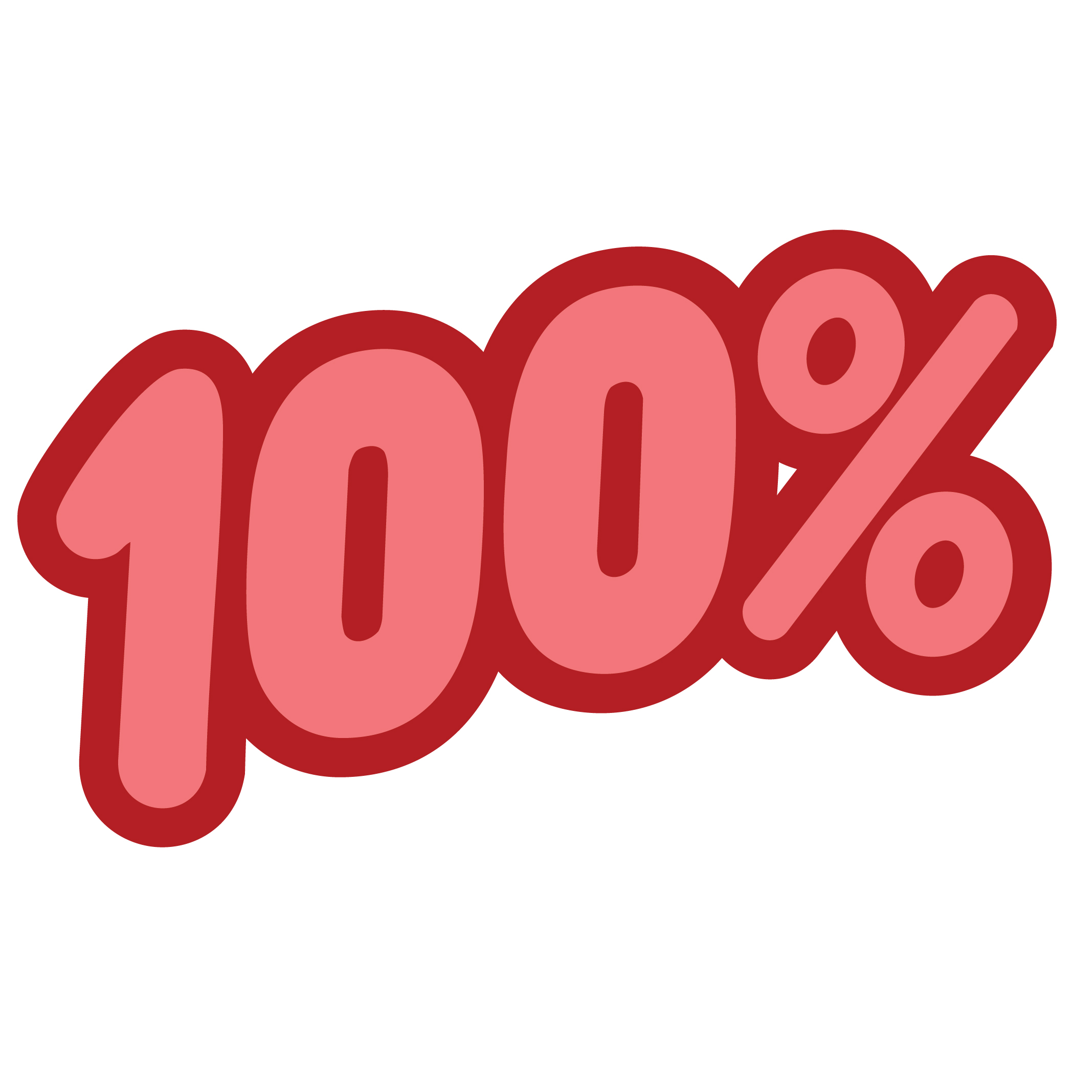100% symbol