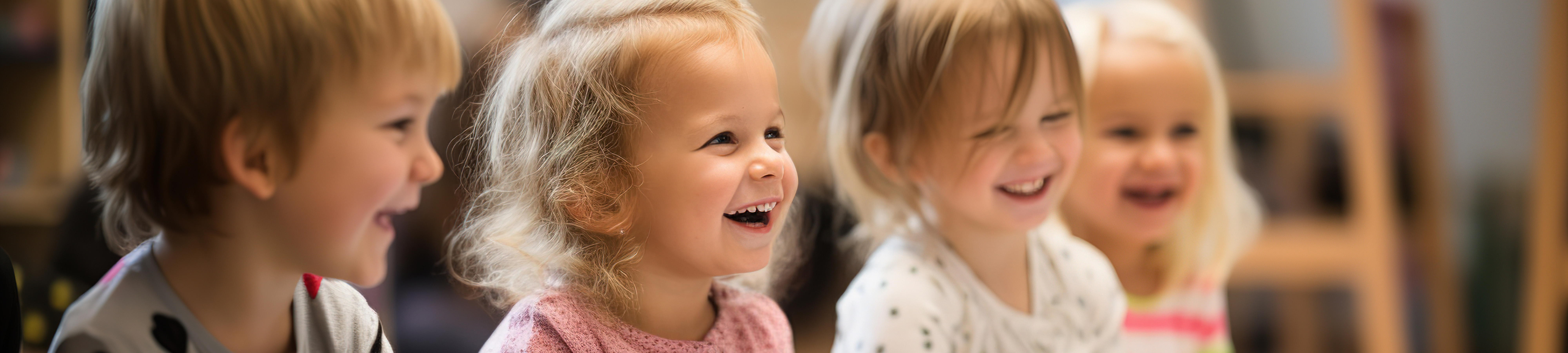 Children in classroom