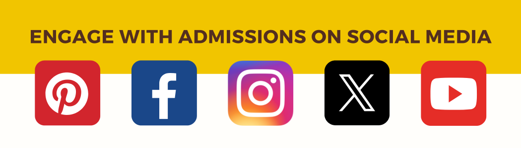 Find WMU Admissions on social media