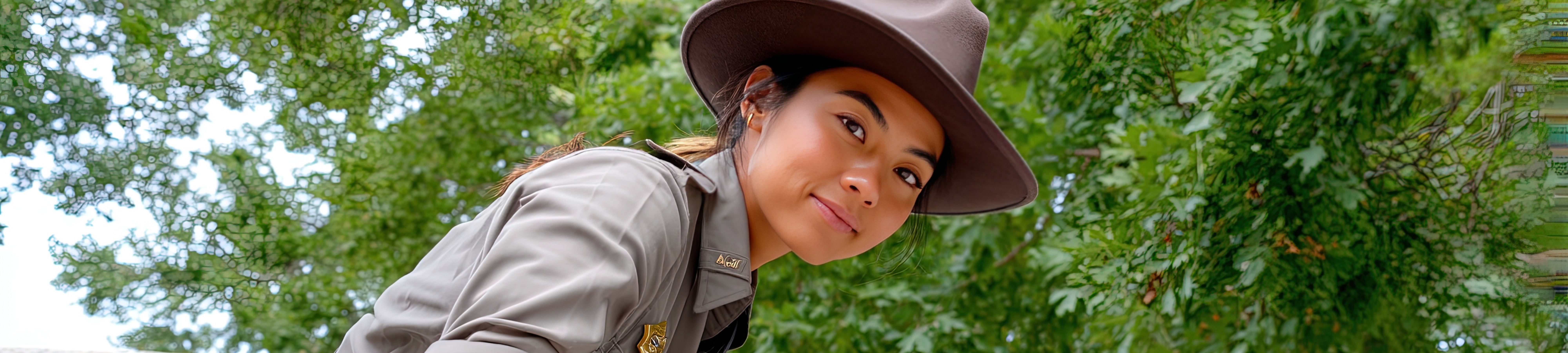 Female park ranger