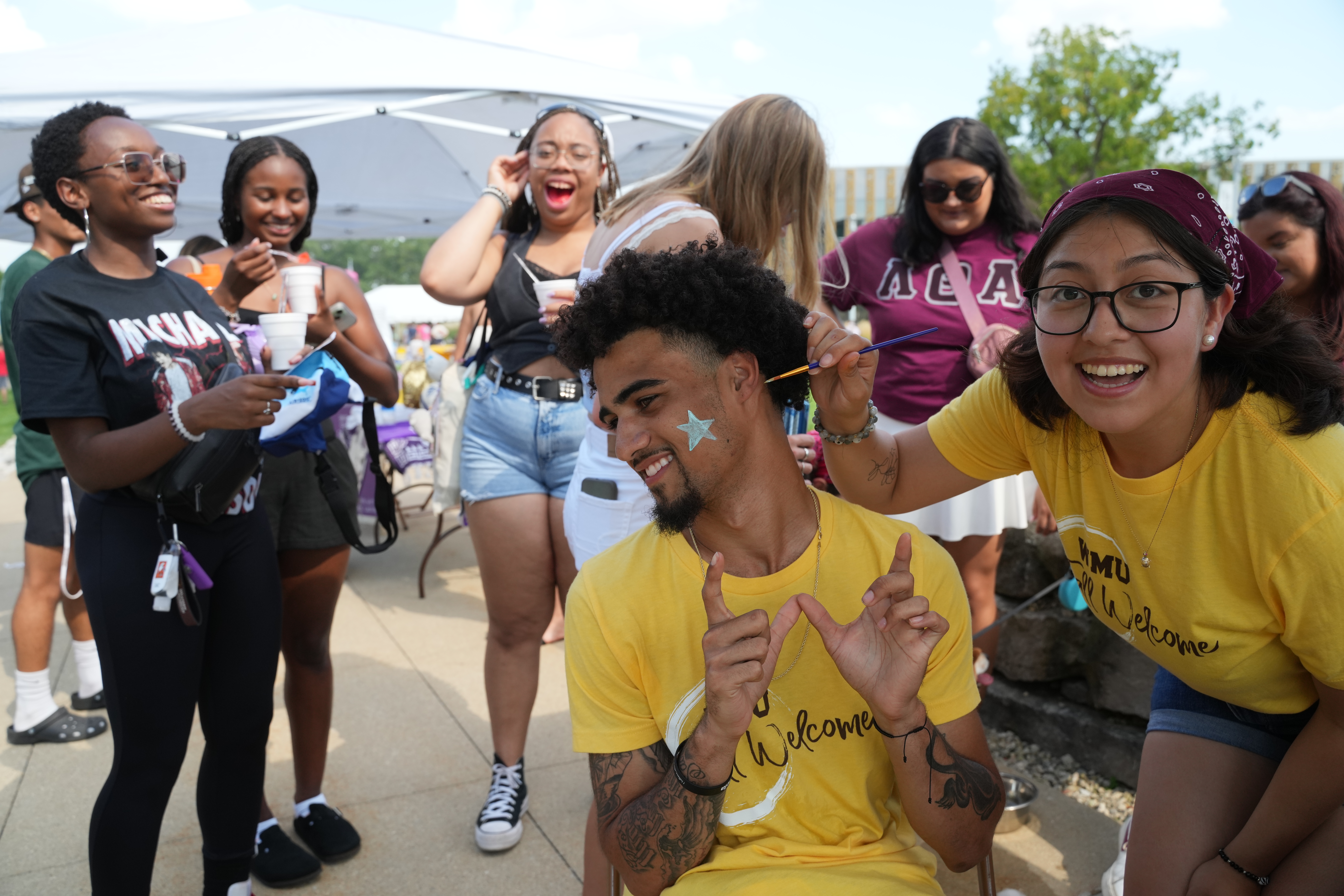 New Student Carnival Greek Life OSE