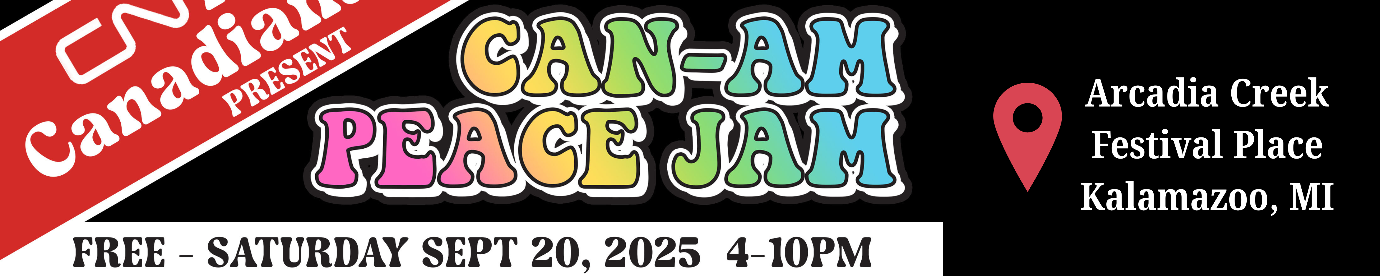 CAN Am Peace Jam event