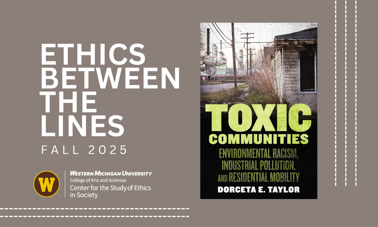 Ethics Center Fall 2025 Book Club graphic