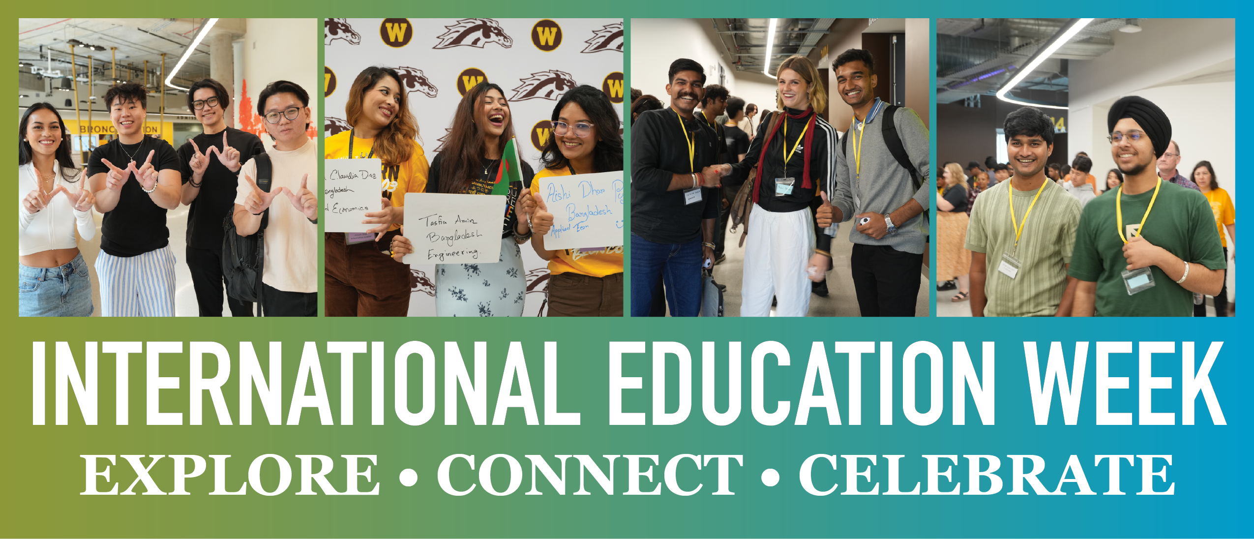 International Education Week promotional image