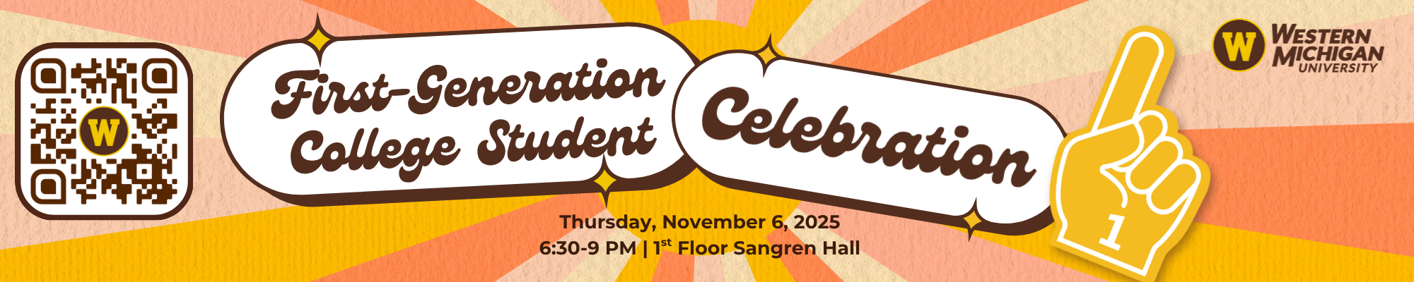 First Gen College Celebration Graphic