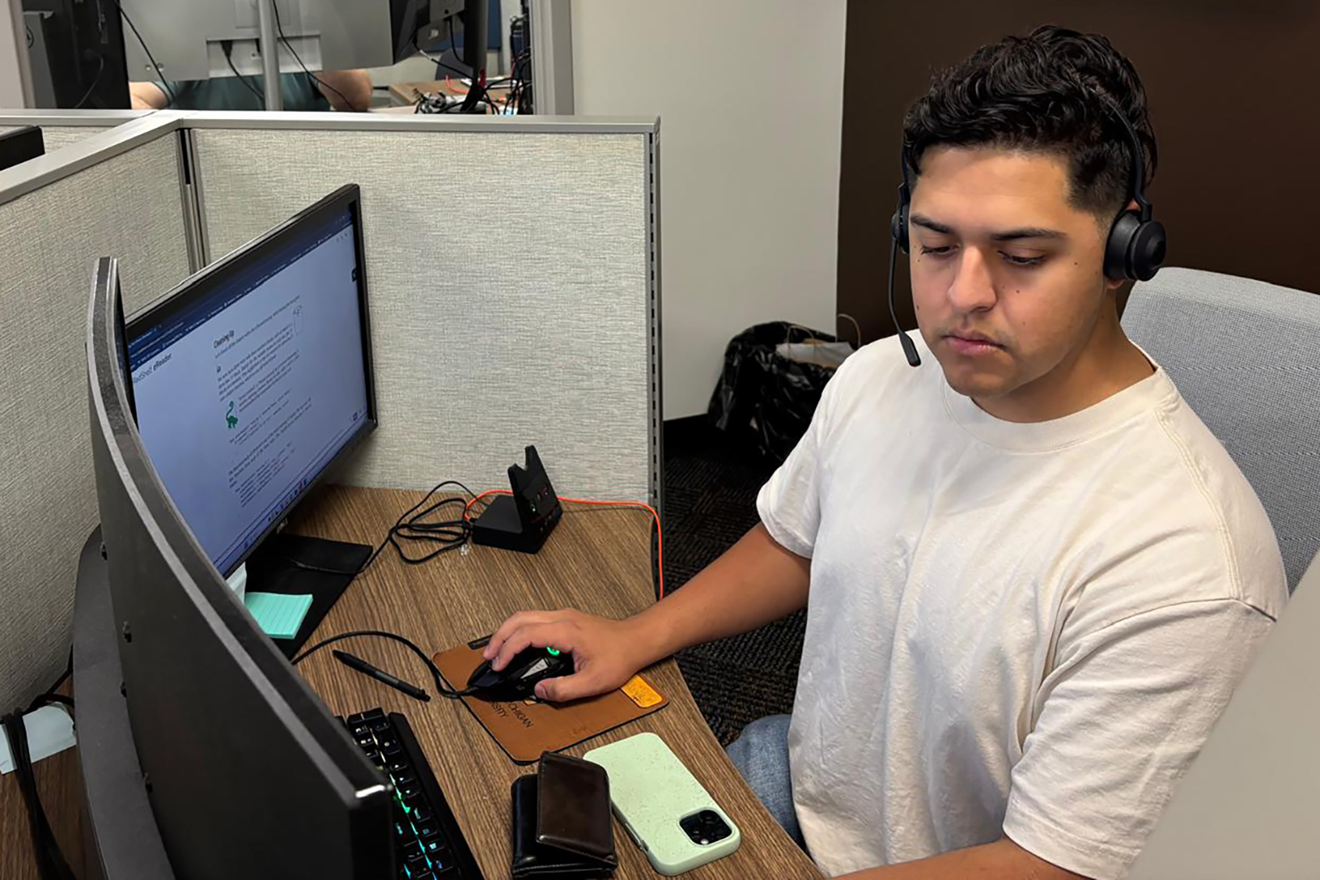 Ricardo Campos, CIS Student and Help Desk Student Lead