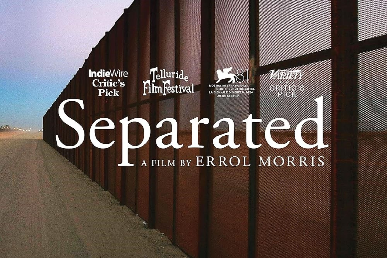 Separated documentary film cover