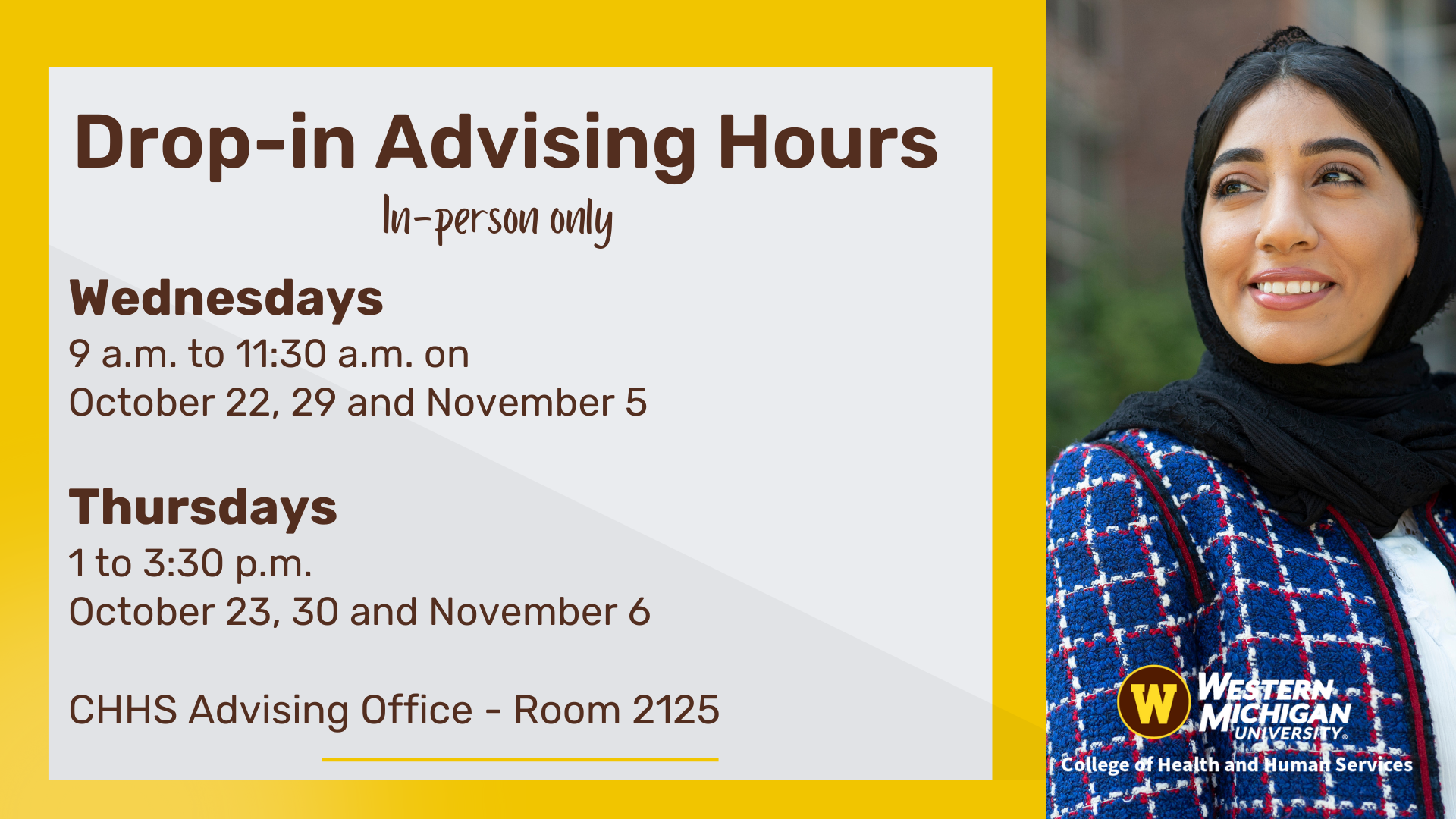 drop in advising image