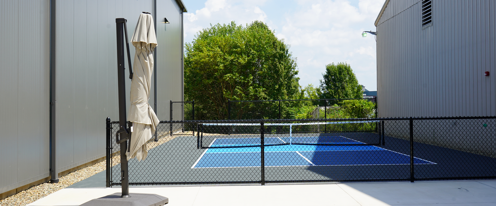 Outdoor pickleball at West Hills