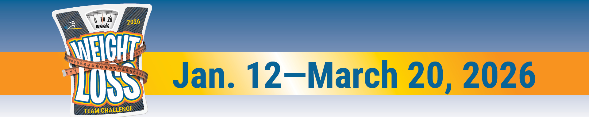 Scale with the Word Weight Loss Challenge and Jan. 12–March 20