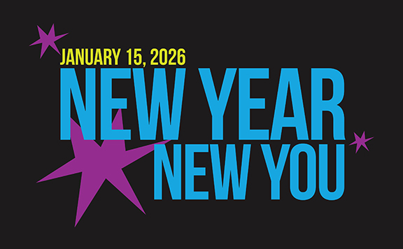 Jan. 15, 2026 New Year New YOU text logo