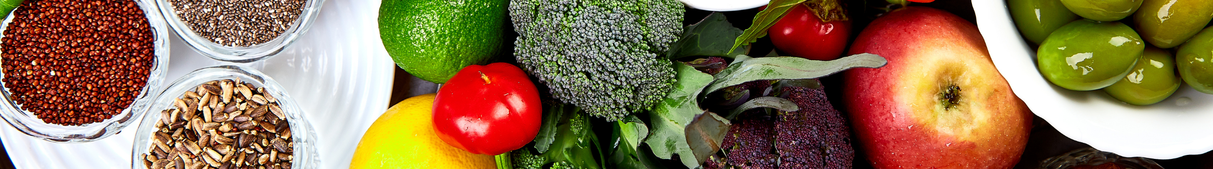 vegetables and fruit