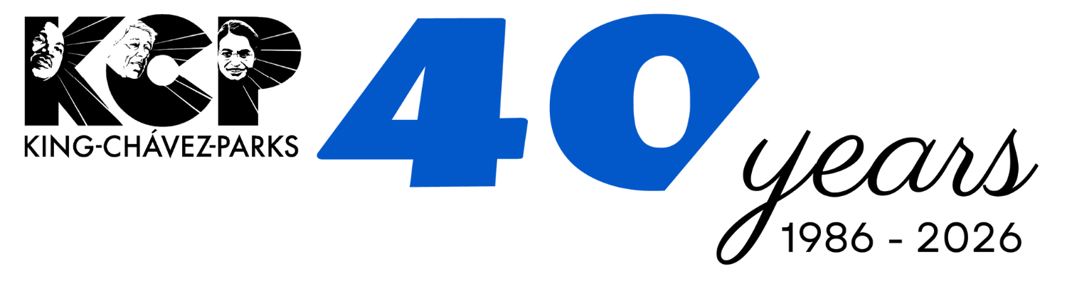 Special commemorative logo for KCP Programs 40th year anniversary