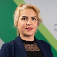 Nillofa Moradian a female executive who is one of the Coating Course speakers.