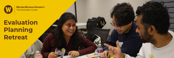 People working together with WMU logo