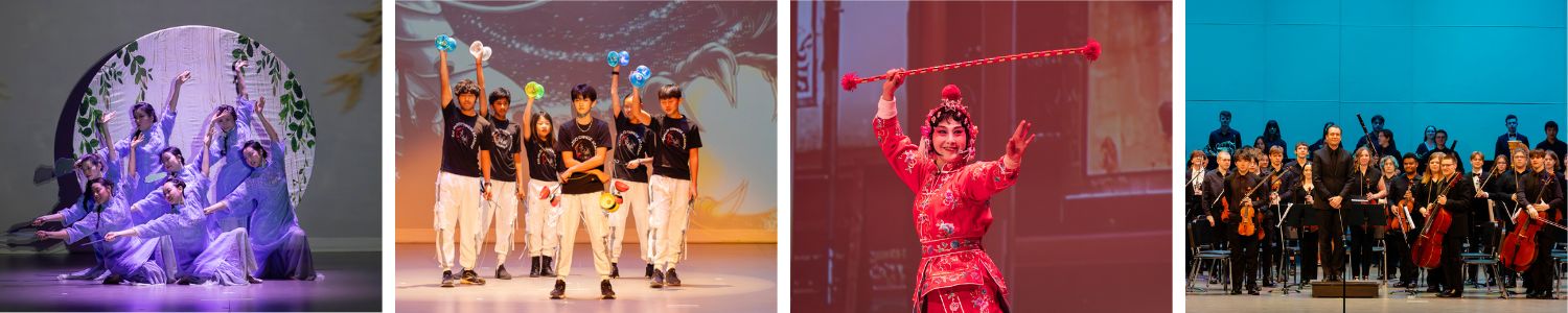 A series of photos from previous Spring Gala events.