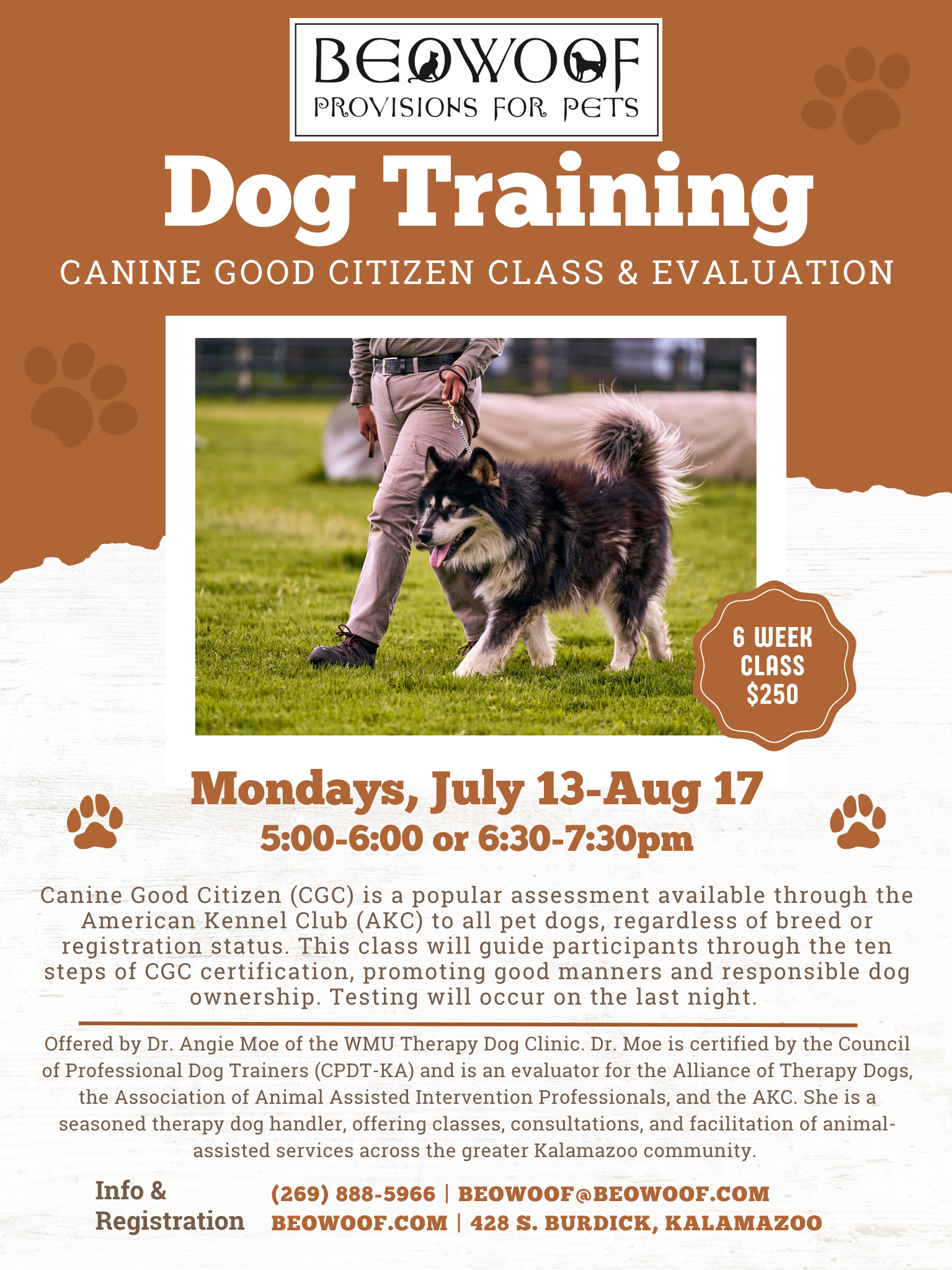 Canine Good Citizen Class
