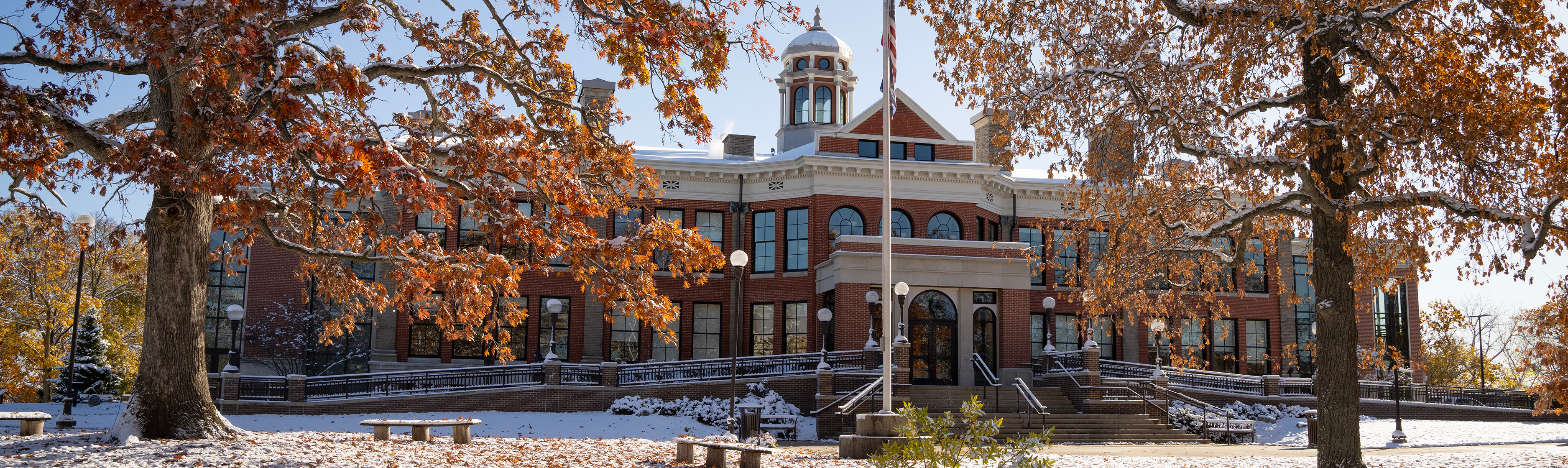 Image of exterior of Heritage Hall