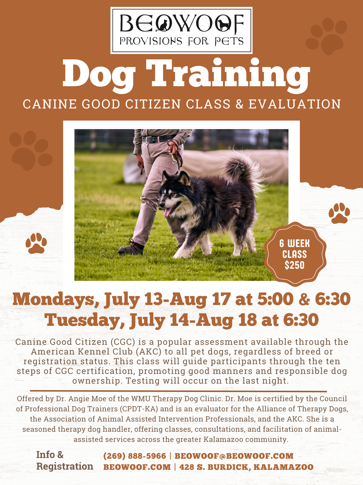 Canine Good Citizen Class