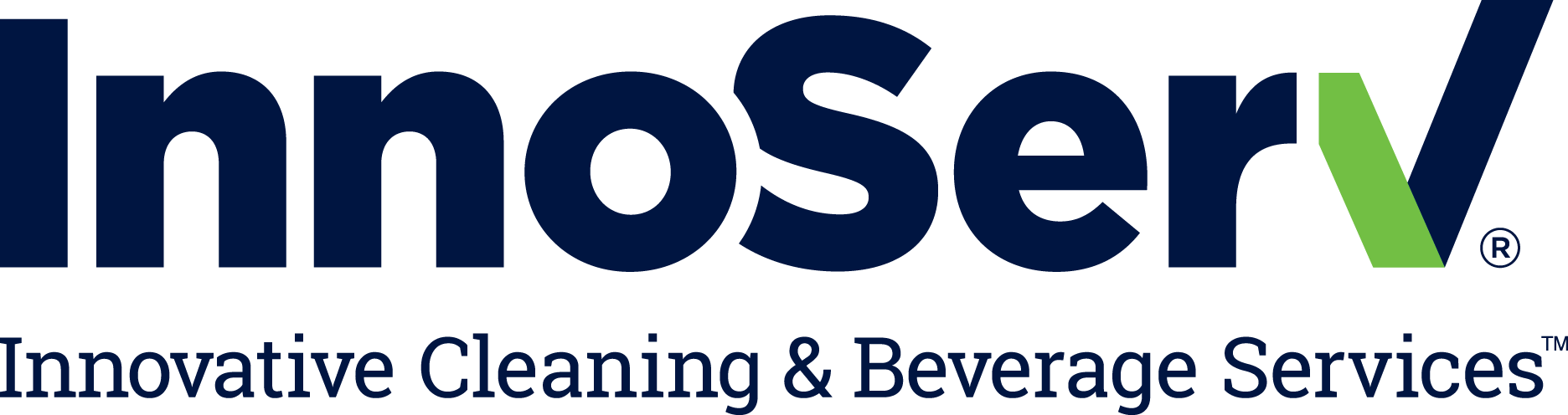InnoServ - Innovative cleaning and beverage services logo.