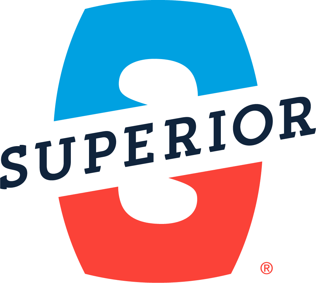 Logo for Superior Foods.