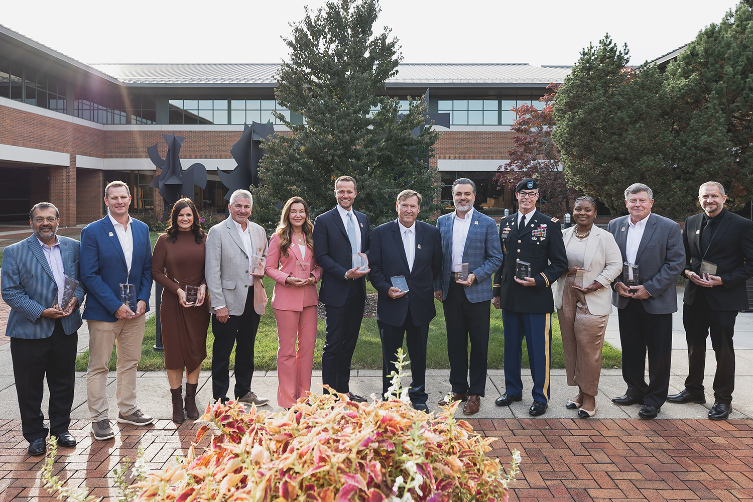 Group of alumni award honorees