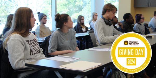 Honors students in an LHC classroom.