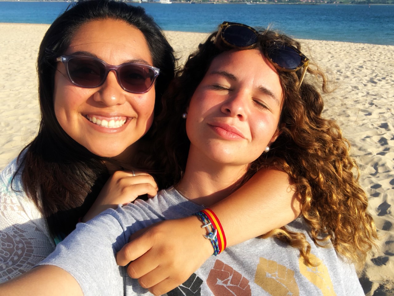 Me and Julia in Playa El Puntal