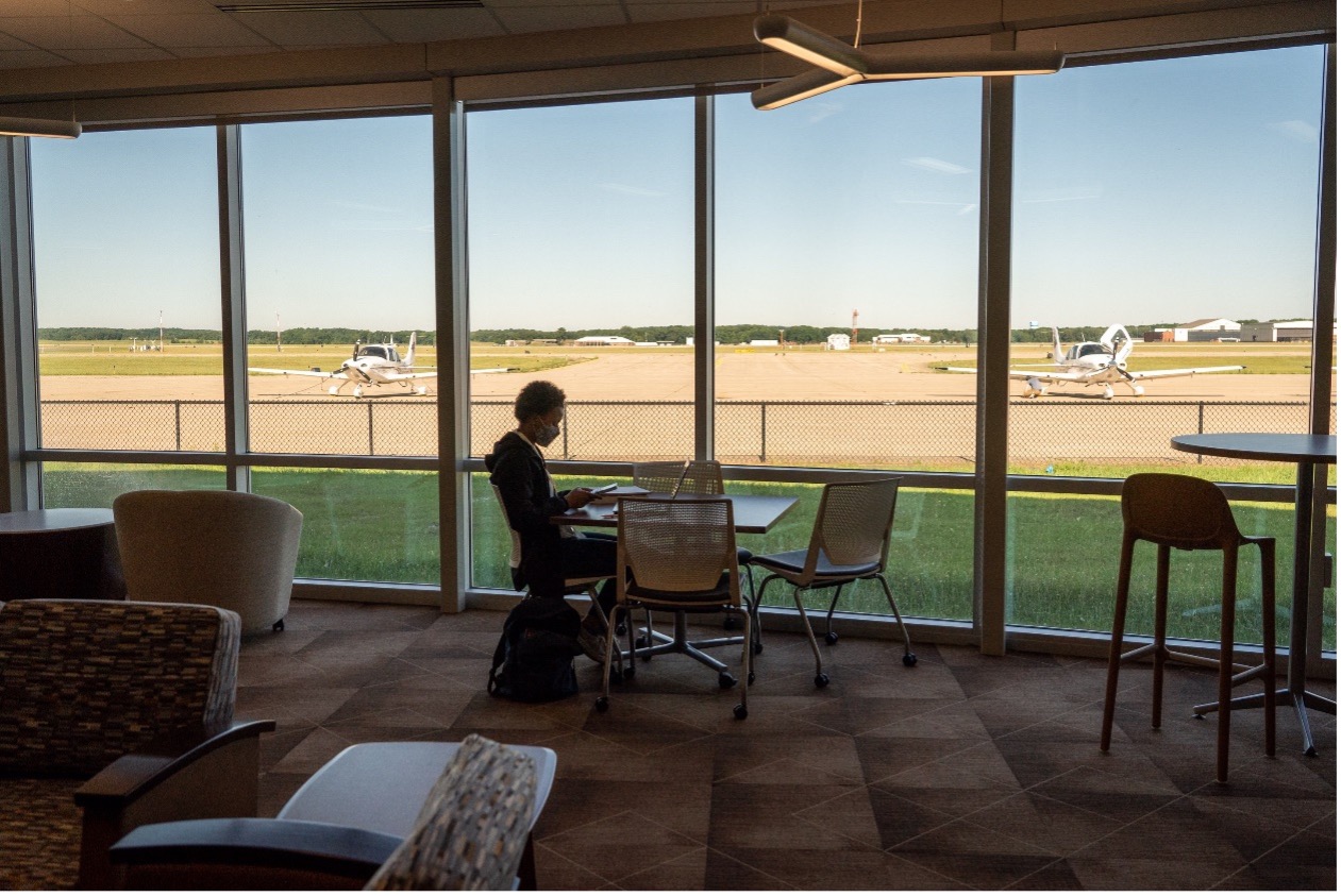 WMU Aviation Flight Science Student Adaora Osolu