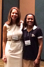 Drs. Whitten and Wallace posing