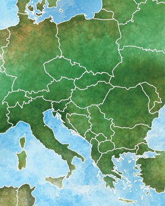 Map of Italy