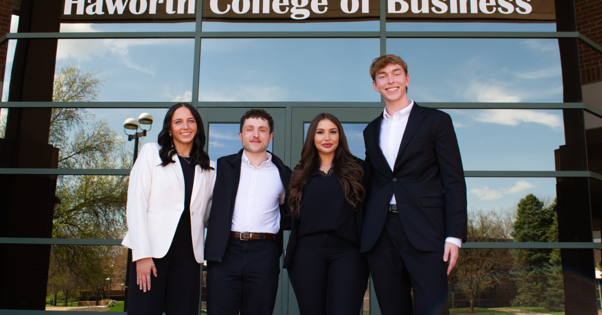WMU Haworth digital marketing students repeat as world competition champions