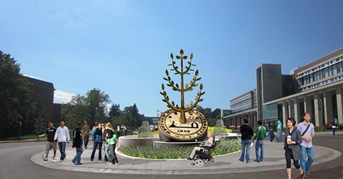 Dedication scheduled for new main campus icon | Western Michigan University