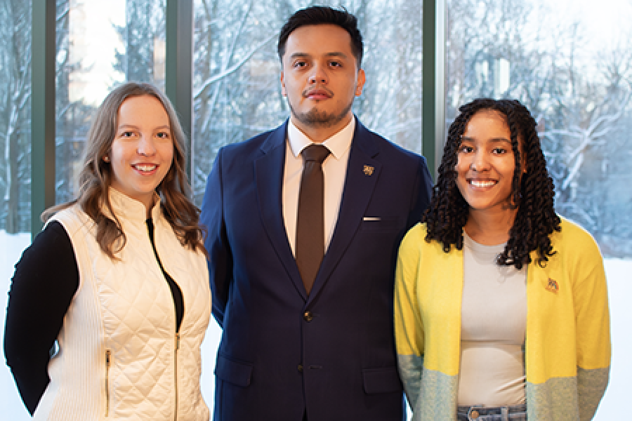 Three accountancy students receive $15,000 scholarship