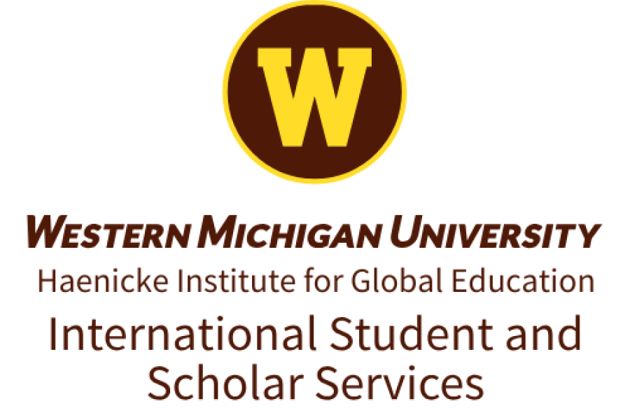 The logo for WMU's International Student and Scholar Services unit. 