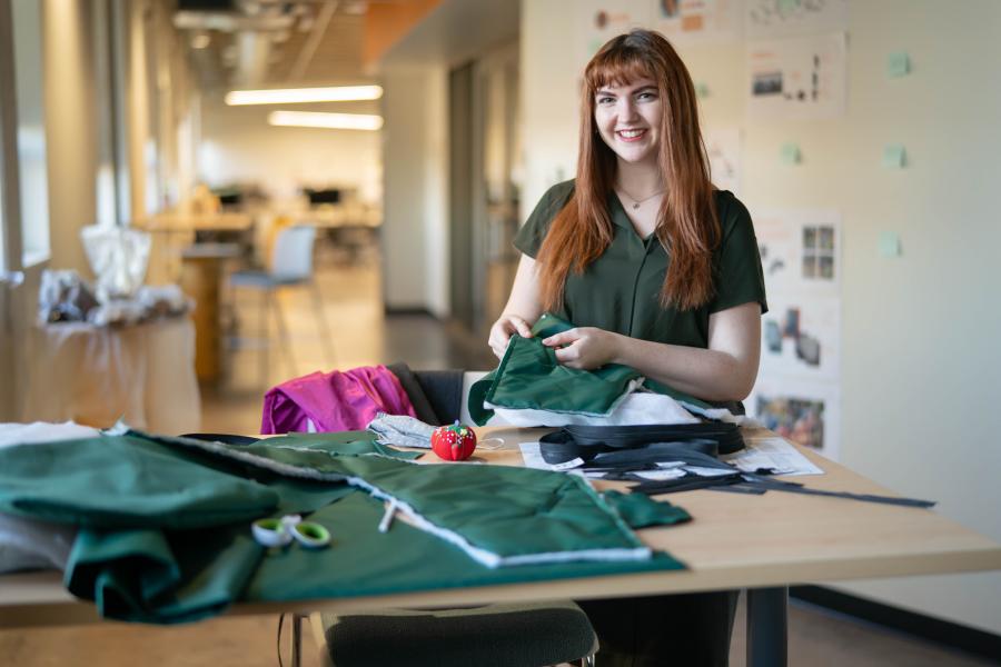 Female student