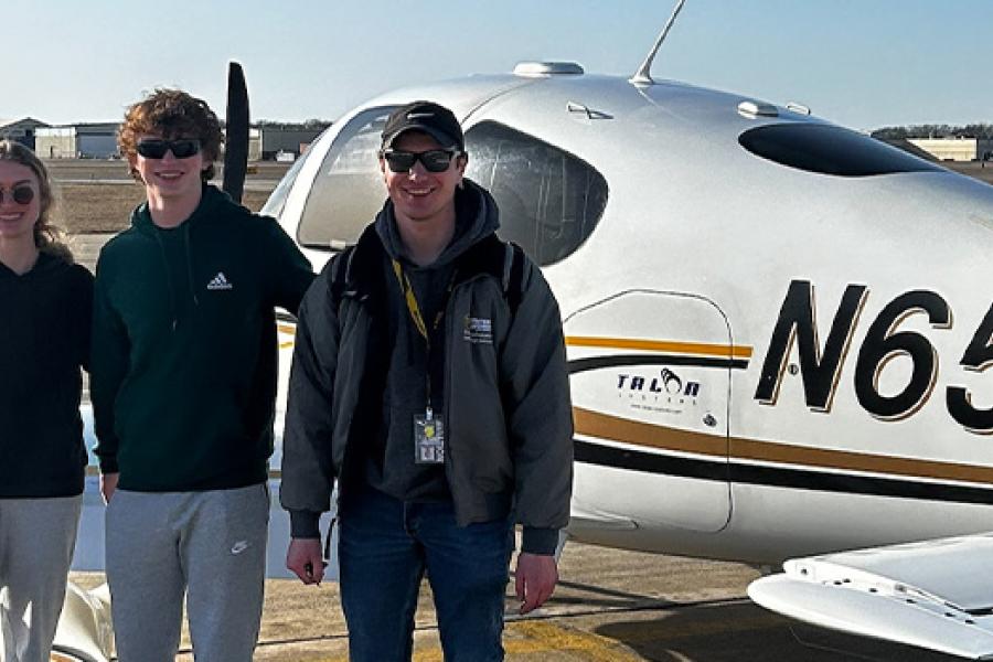 WMU College of Aviation Siblings: The Hagans