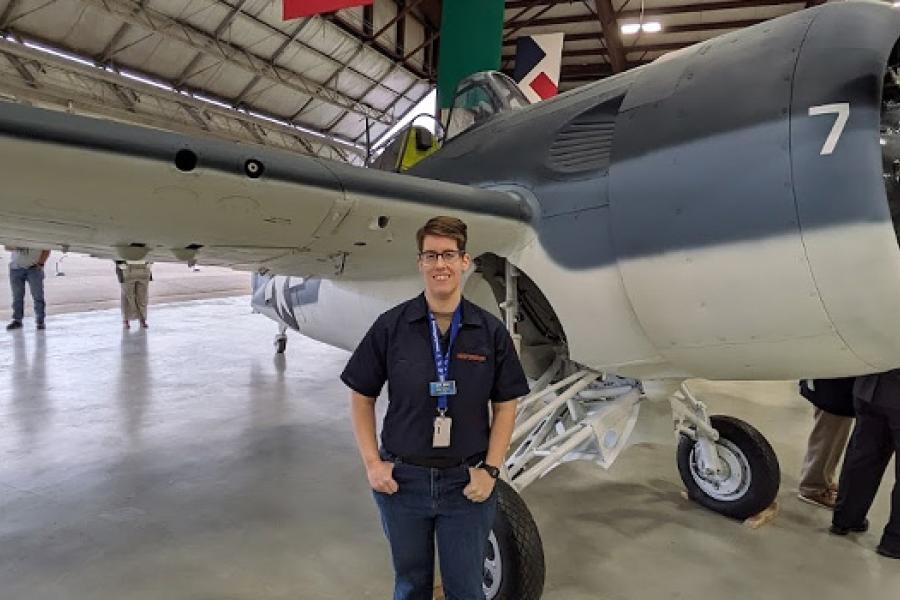 WMU Aviation Technical Operations Alumna Morgan Boyd