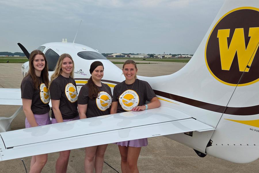 2025 Air Race Classic team