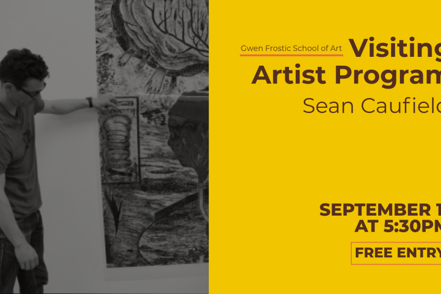 Visiting Artist Program: Sean Caulfield. September 11 at 5:30 pm.