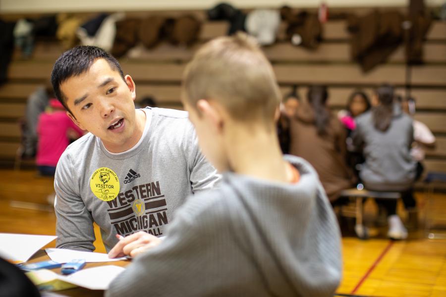 male tutor