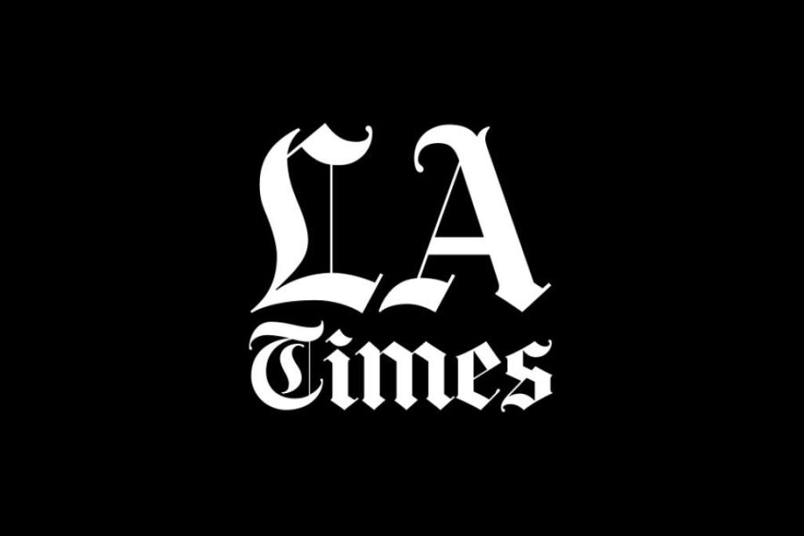 The Los Angeles Times logo.