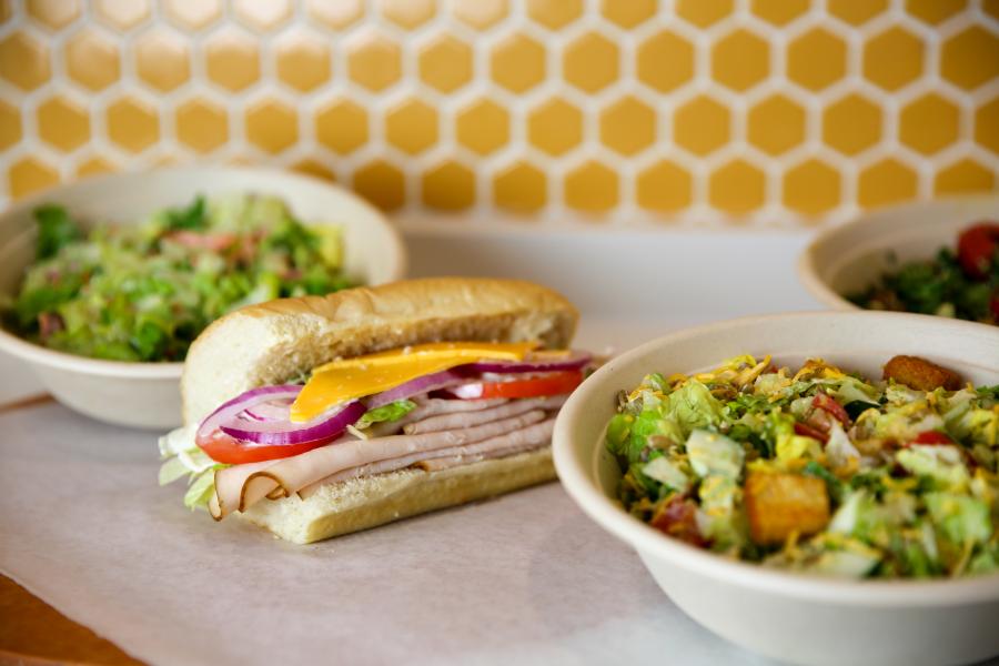 Re Fresh Market Extreme Greens Salad and Deli options