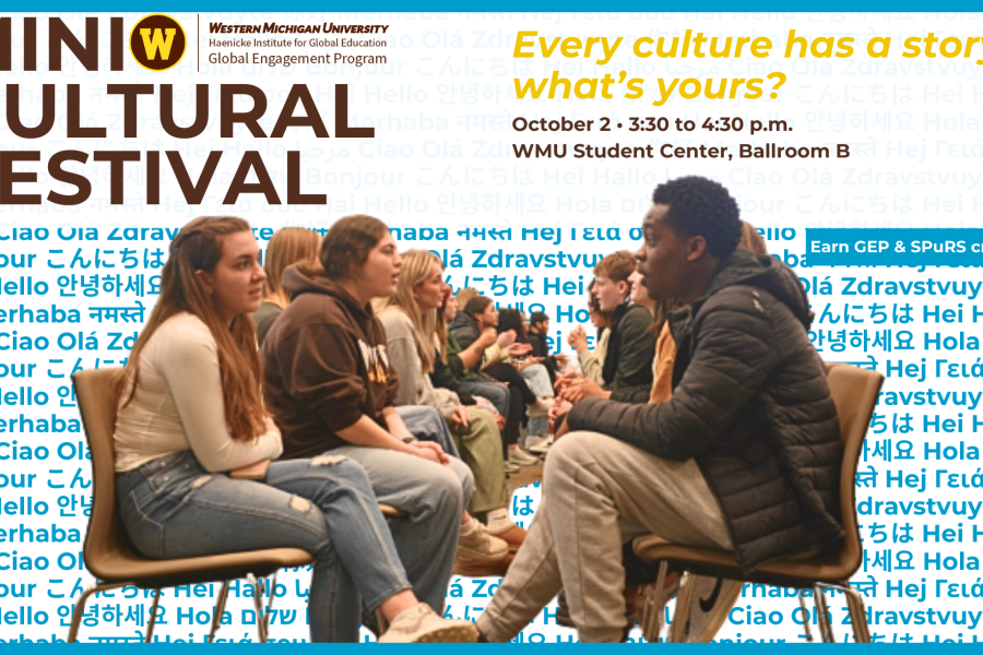 A poster promoting Fall '25 Mini Cultural Festival