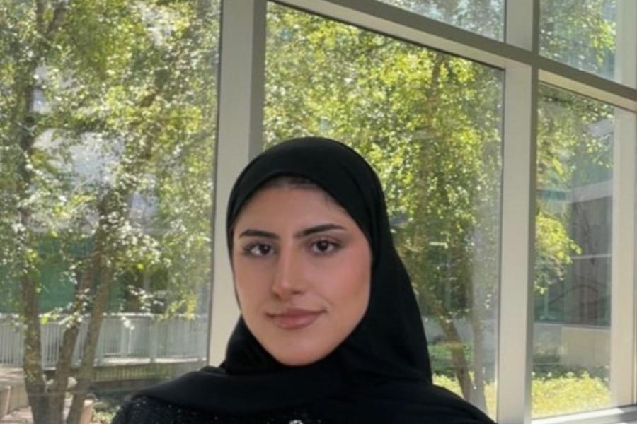 Cybersecurity student Rua Al Rasbi