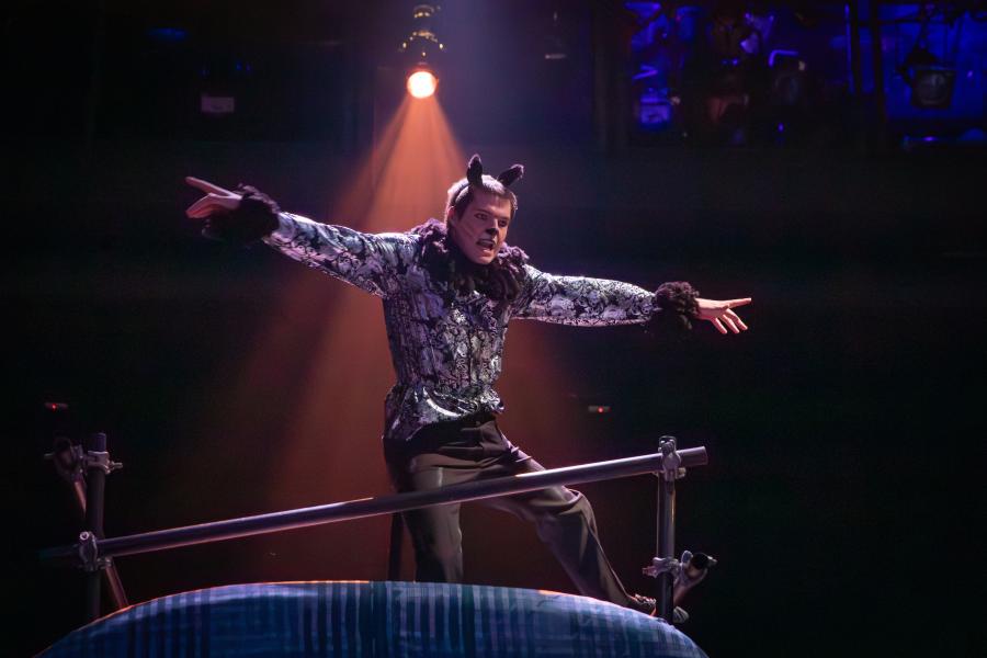 Oh, what a feline: Star of WMU Theatre's 'Cats' moonlights as