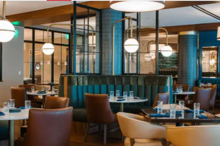 Brick and Brine Restaurant, interior