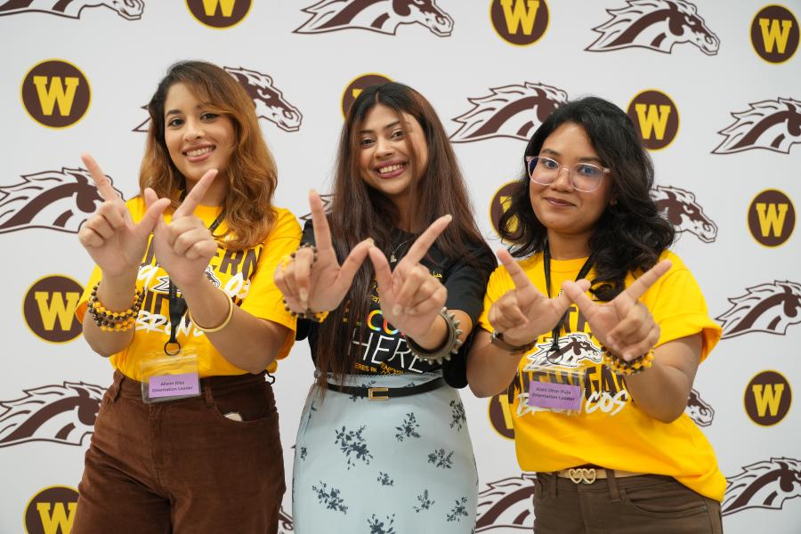 Students at International Student Orientation