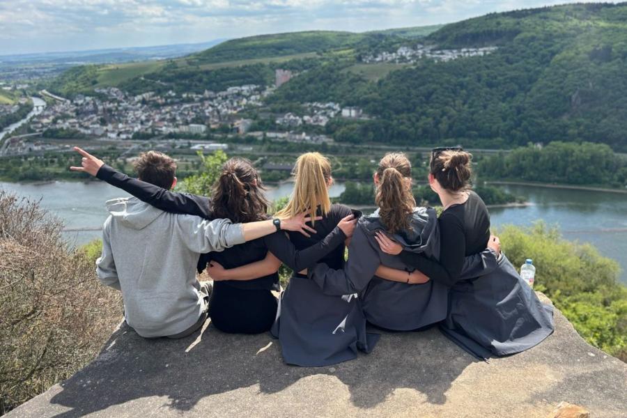 Students at WMU studying abroad