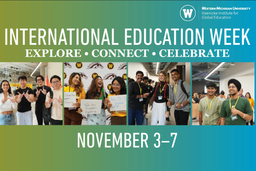 International Education Week promotional flyer